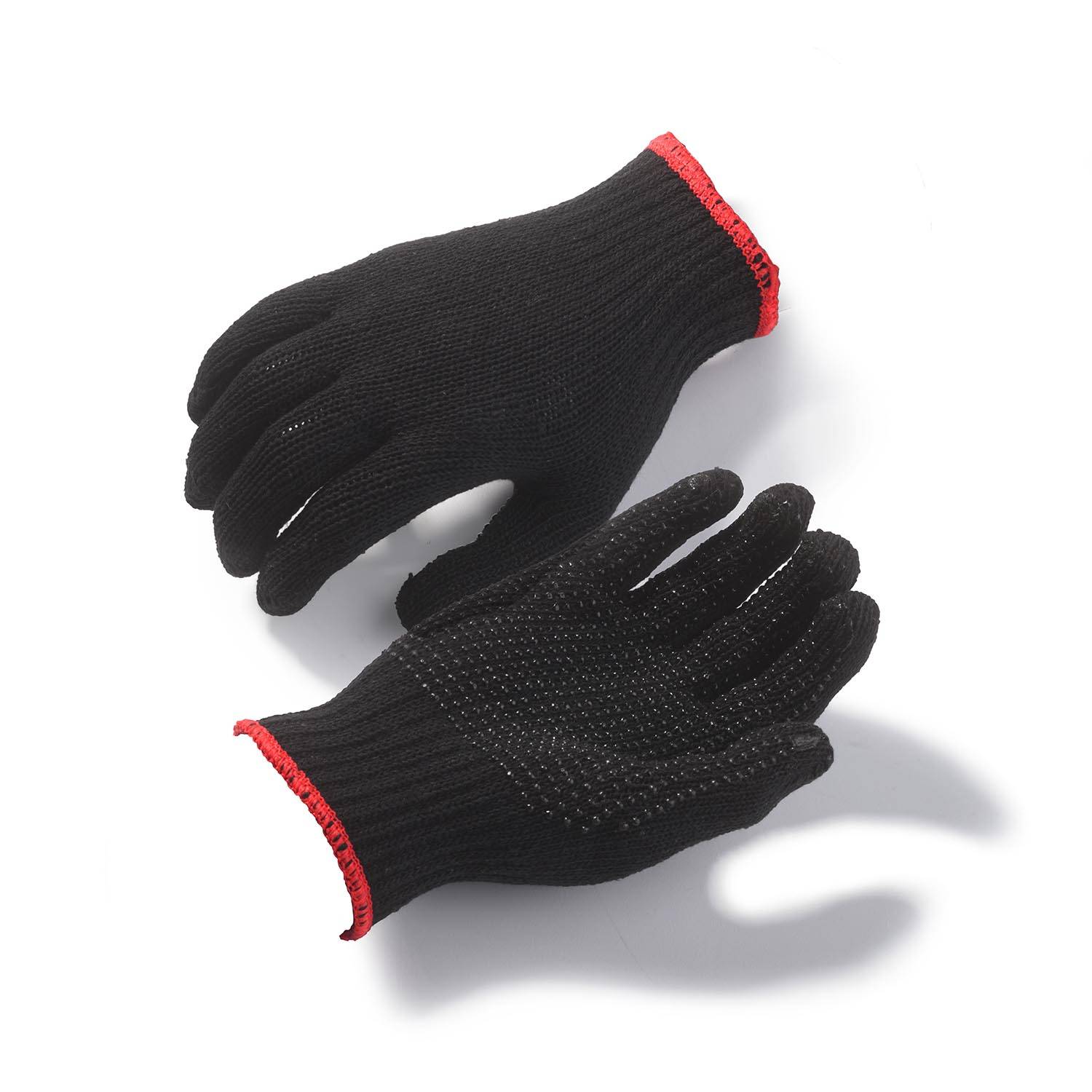 DOT GLOVES BLACK - Small