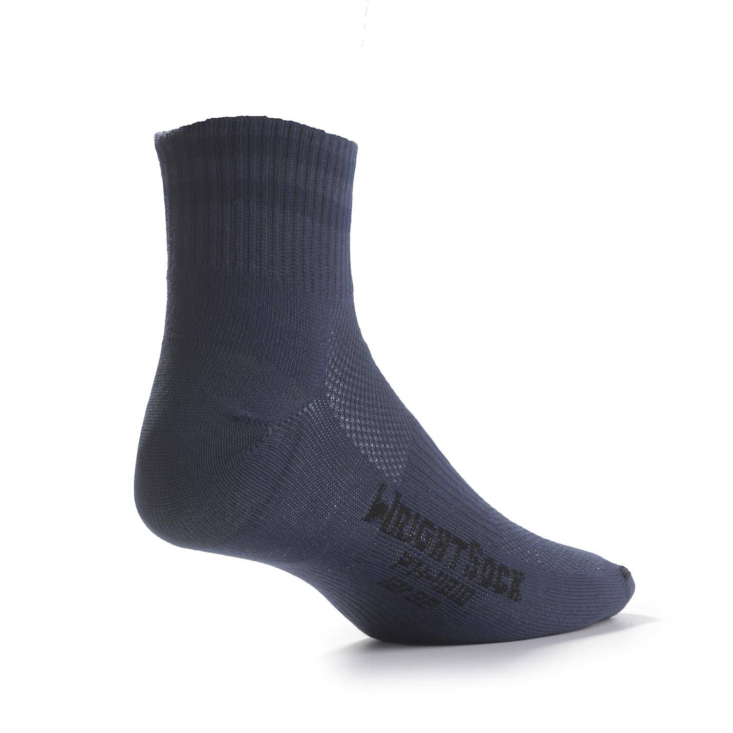 Wrightsock Cushioned DLX Blue Ankle - Large