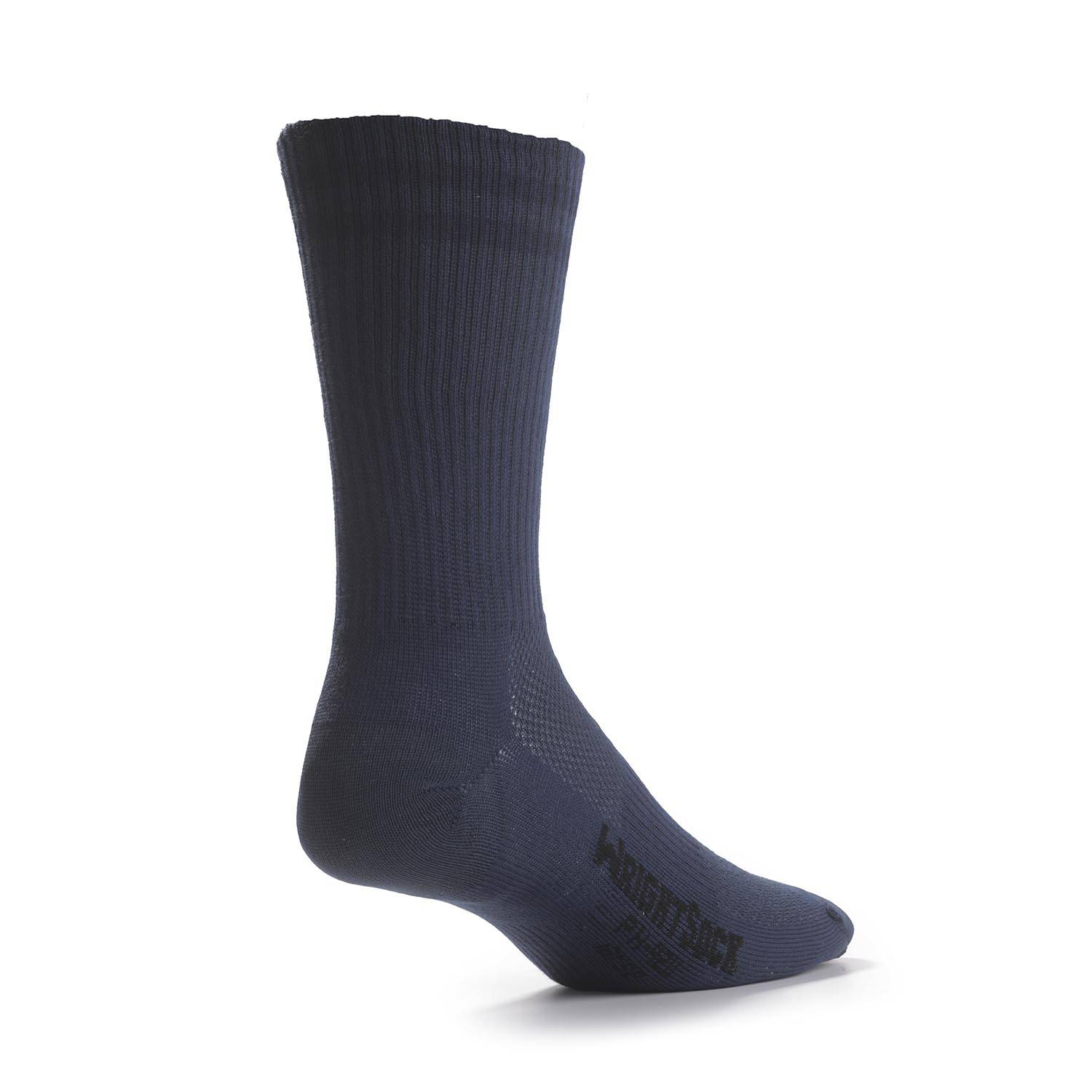 Wrightsock Cushioned DLX Blue Crew - Large