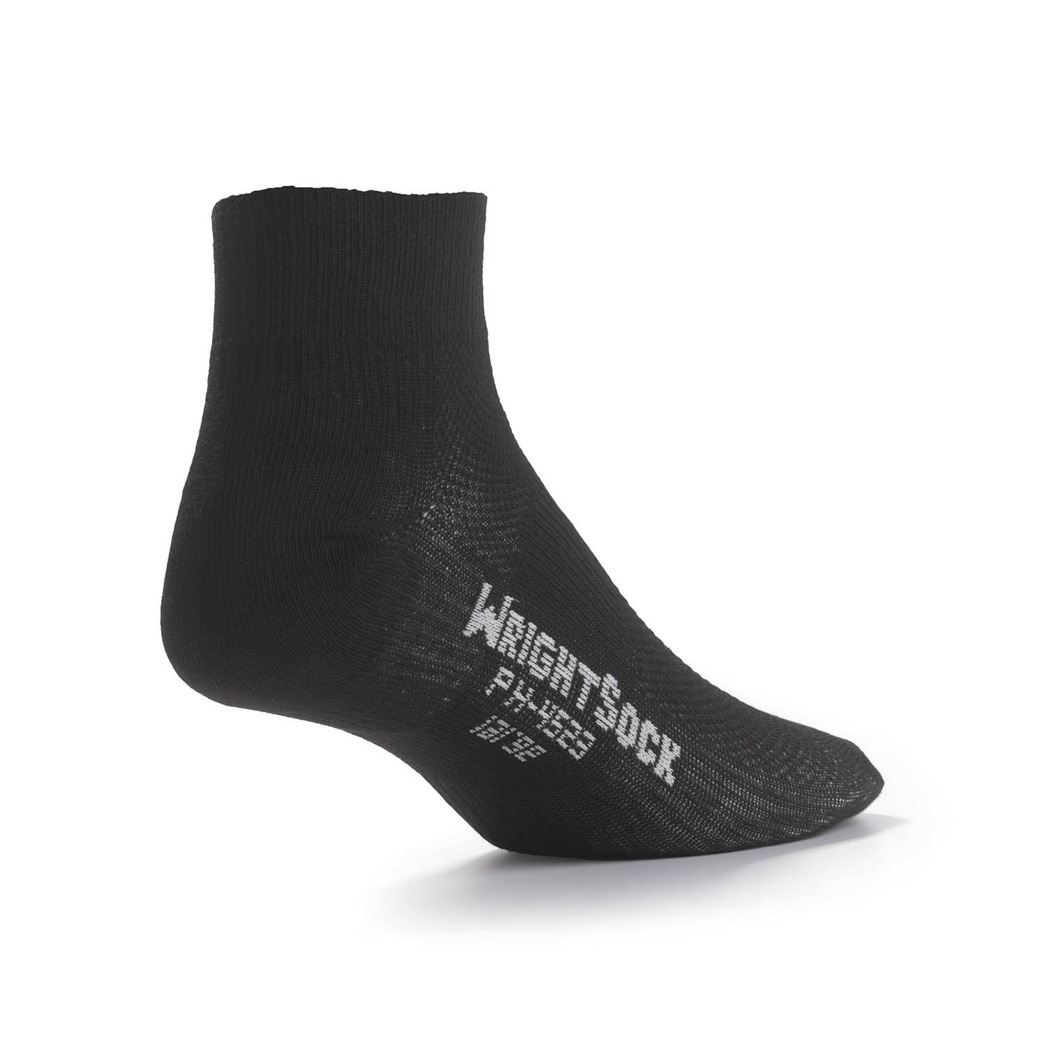 Wrightsock Lightweight Black Ankle - Medium