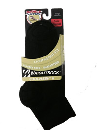 Blue Wrightsock Light Weight Ankle - M